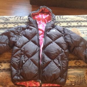 North Face 7/8 (small) girl coat